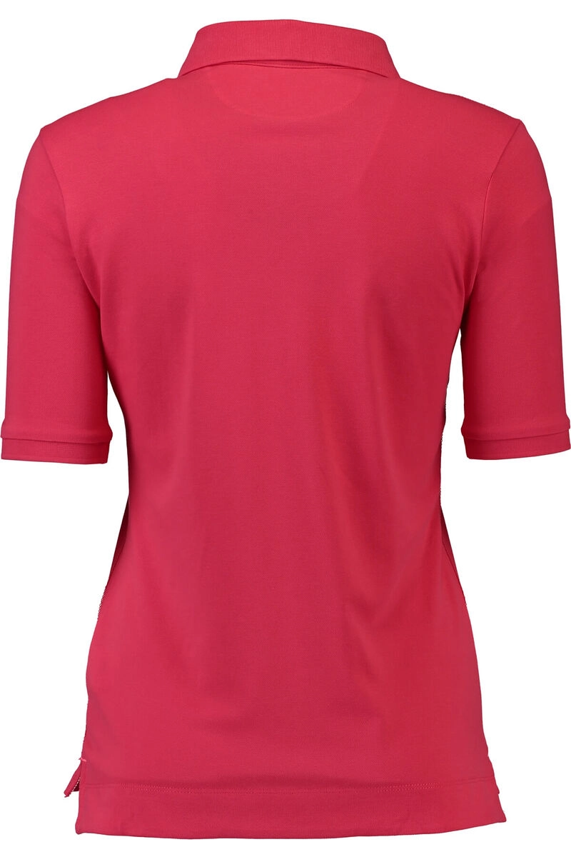BRAX Polo-Shirt Cleo rot Pique-Qualität
