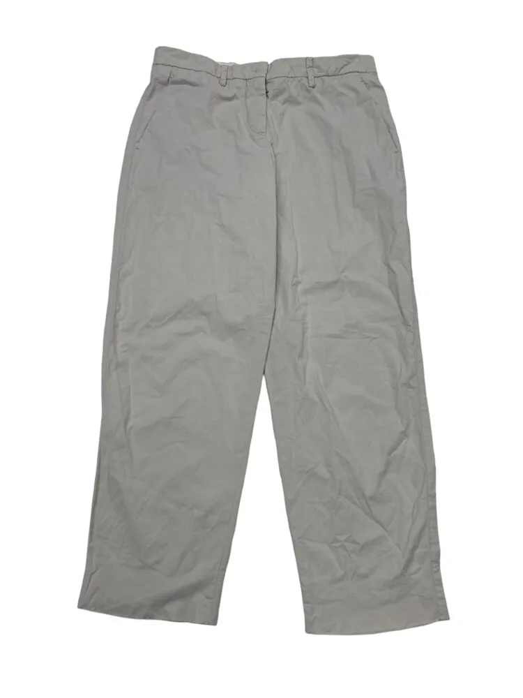 Canda Vintage gerade Leder Hose Damen 9835