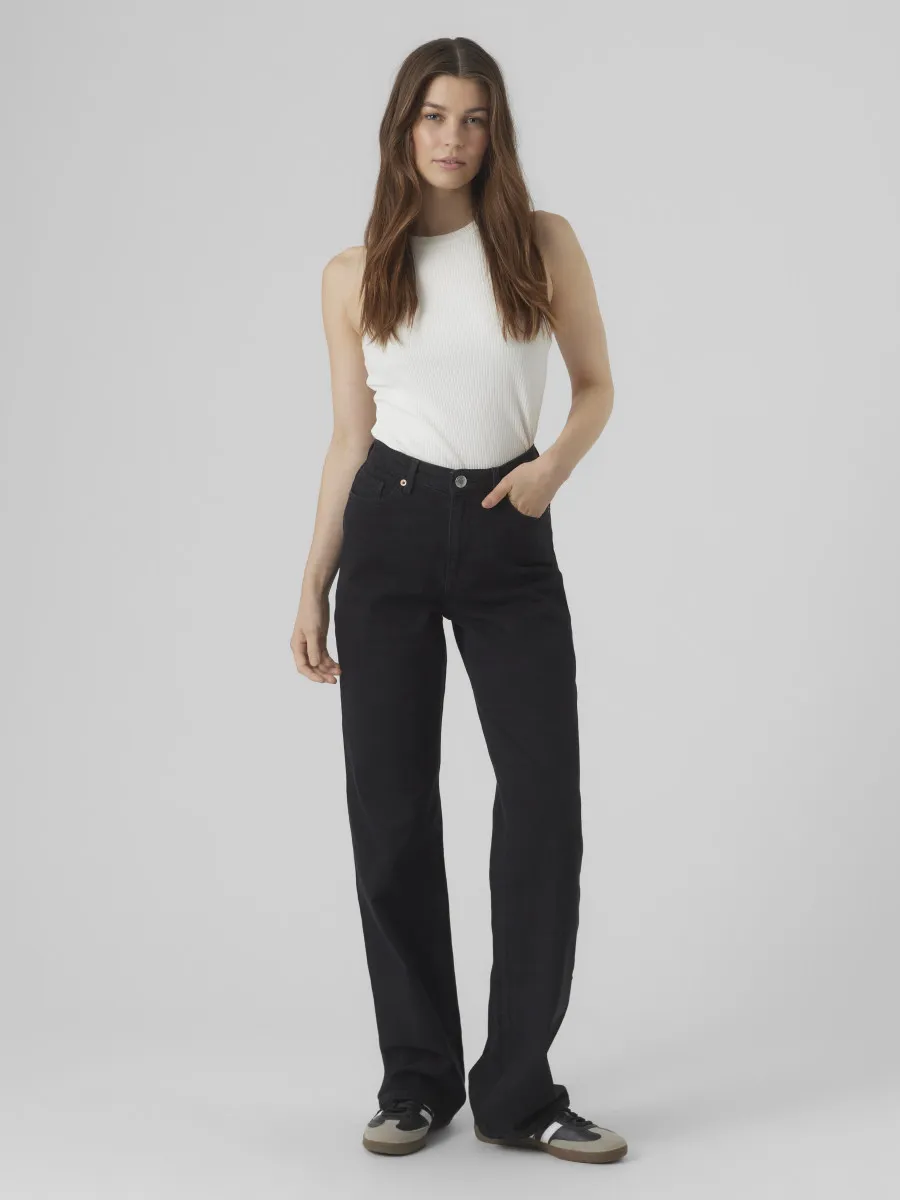 Damen Jeans VMTESSA HR WIDE