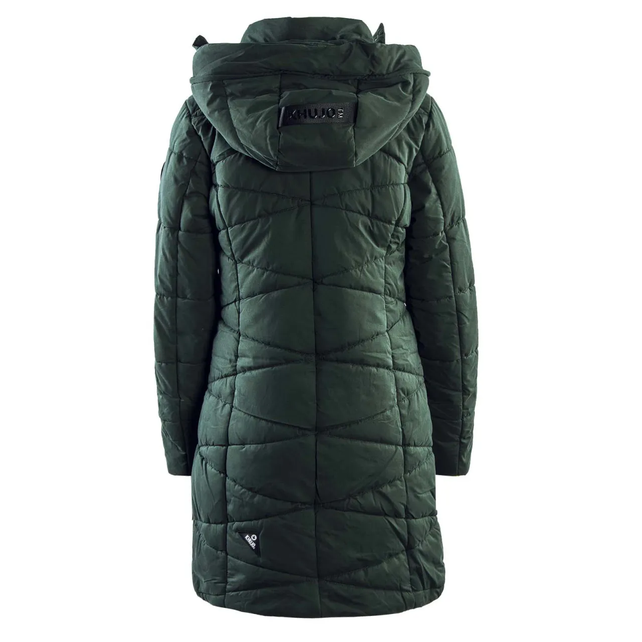 Damen Mantel - Fitt2 Peached - Dark Green
