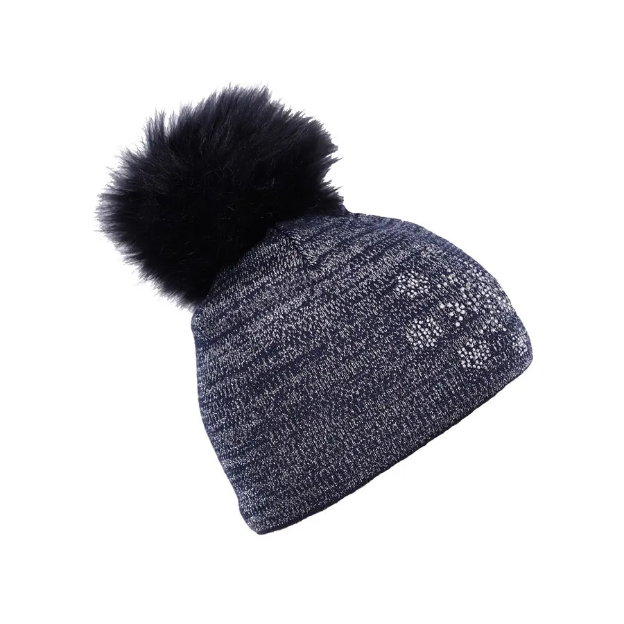 Damen Winter-Sherpa-Mütze SUZAN dunkelblau