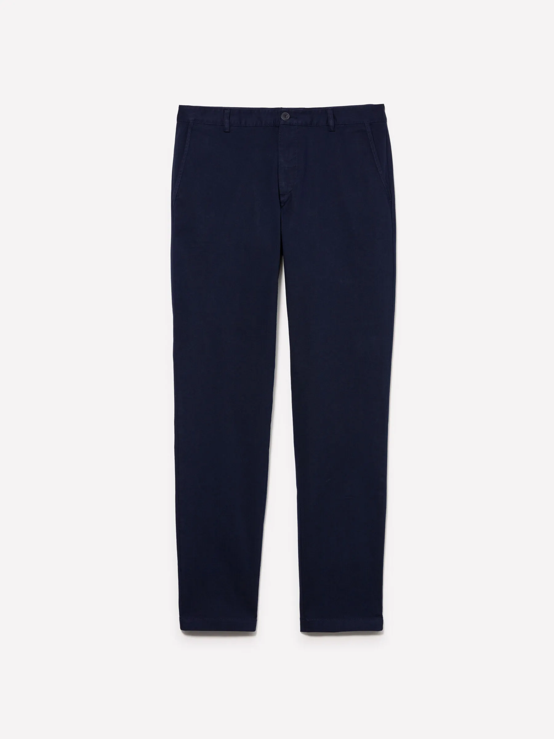 Dunkelblaue Chinohose slim fit, Dunkelblau 