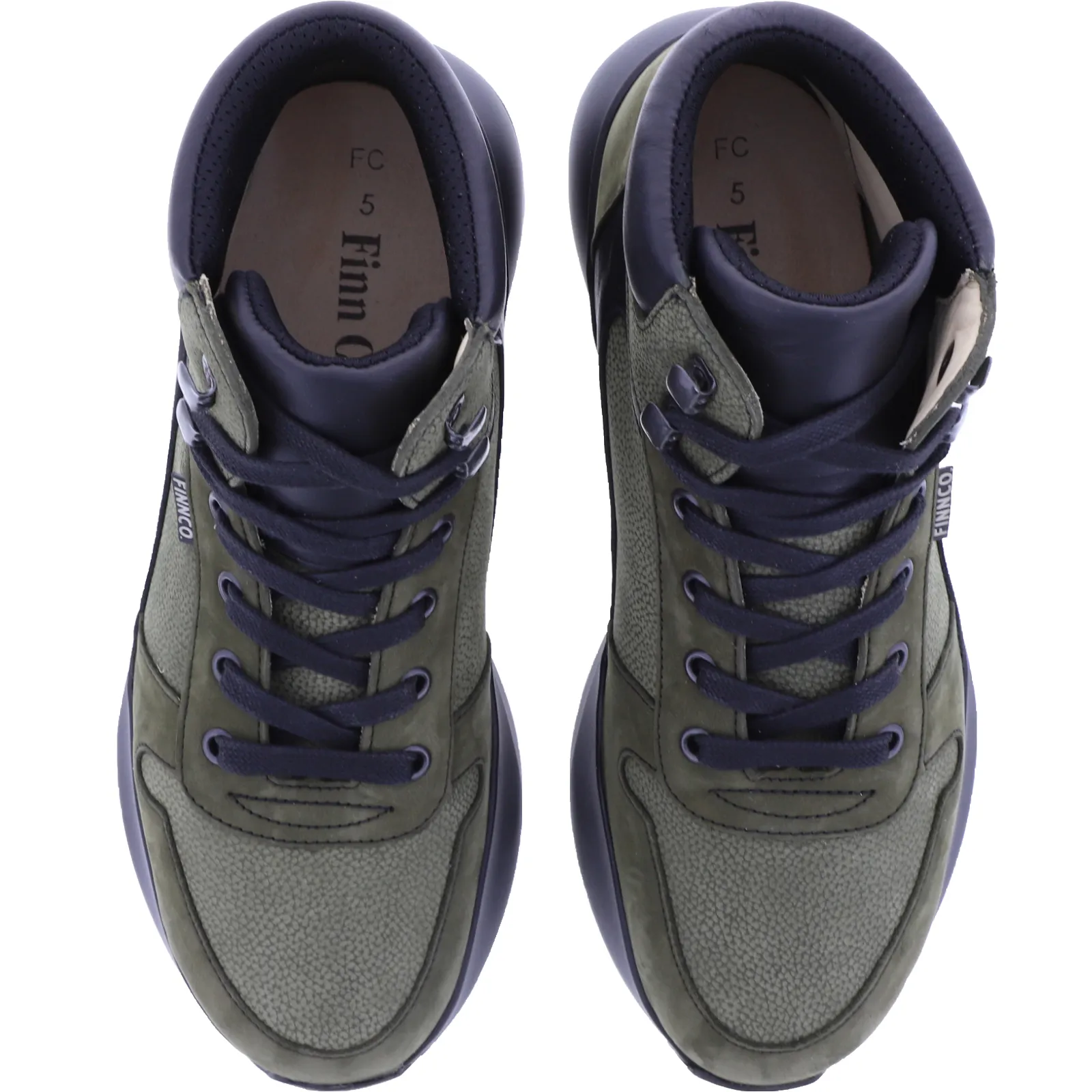 Finn Comfort / Meribel / Olive-Forest / Wechselfußbett / 02398-902706 / Damen Stiefeletten