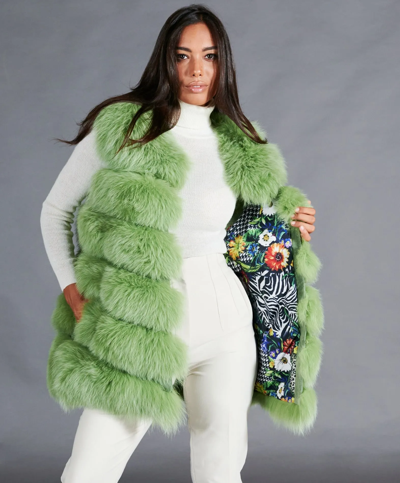 Fuchspelz jacke für Frauen fuchspelzjacke - Pelze online kaufen