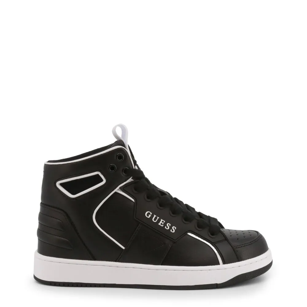 Guess - BASQET-FL7BSQ-LEA12-BLACK - Sneakers - Damen