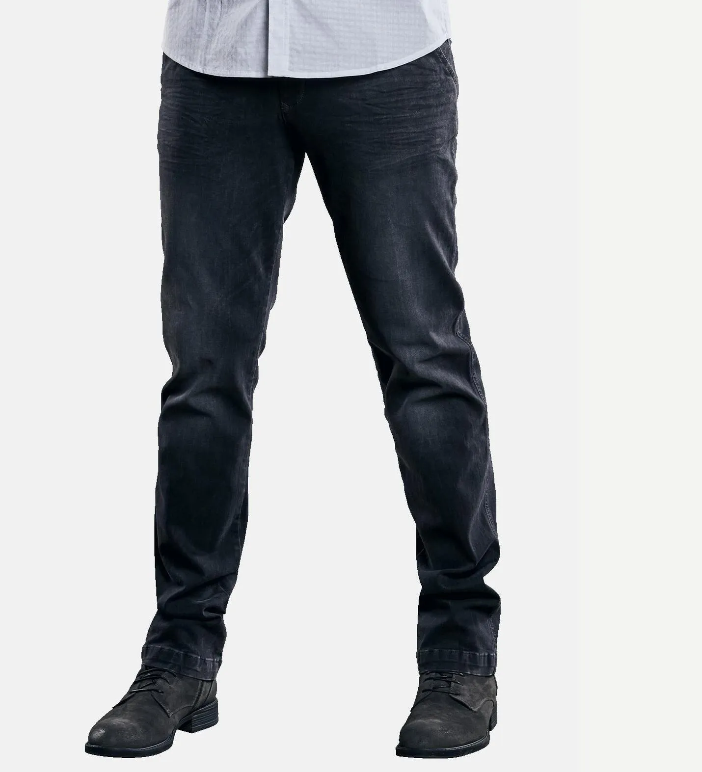Herren emilio adani Basic Jeans in modernem Chino Style in Grau kaufen 30152