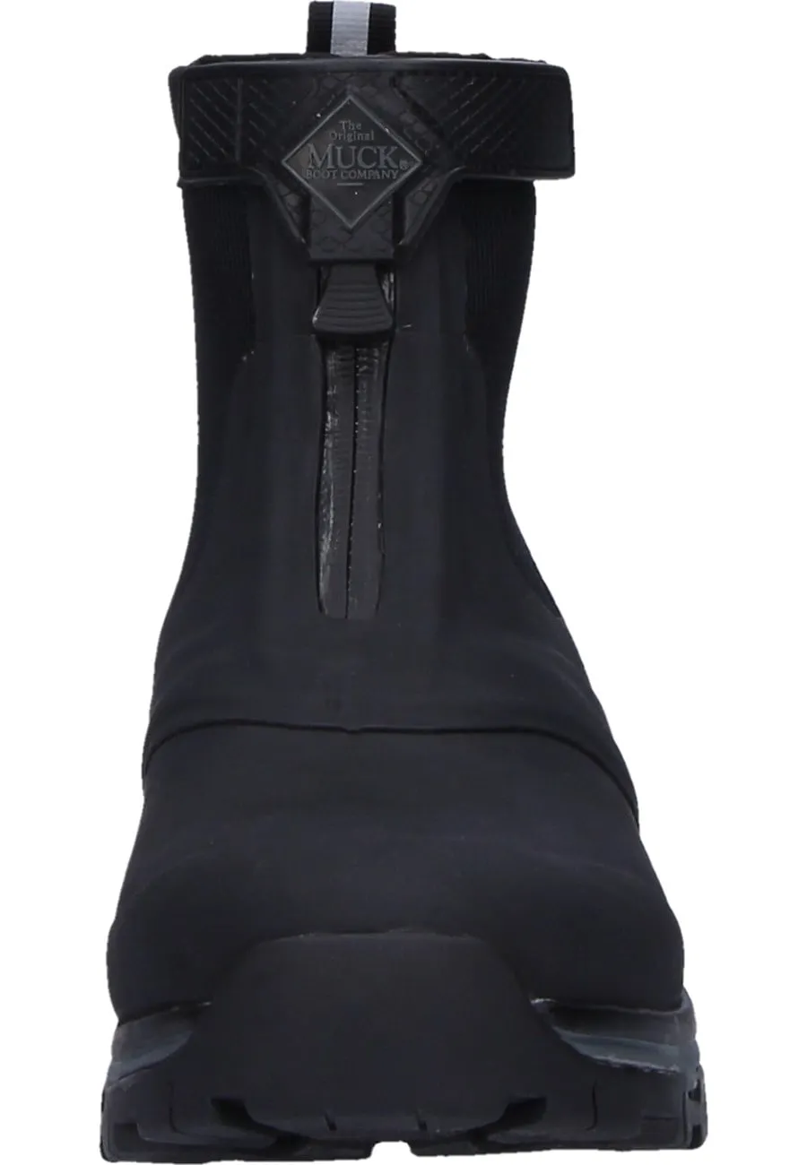 Herren Gummistiefelette APEX ZIP black von Muck Boots | Der Wanderschuh unter den Gummistiefeln