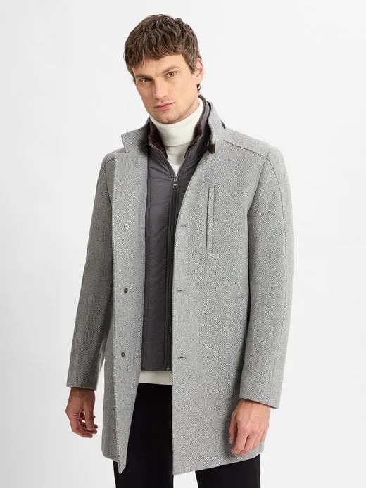 Herren Mantel mit Wollanteil - Ciarsenal
