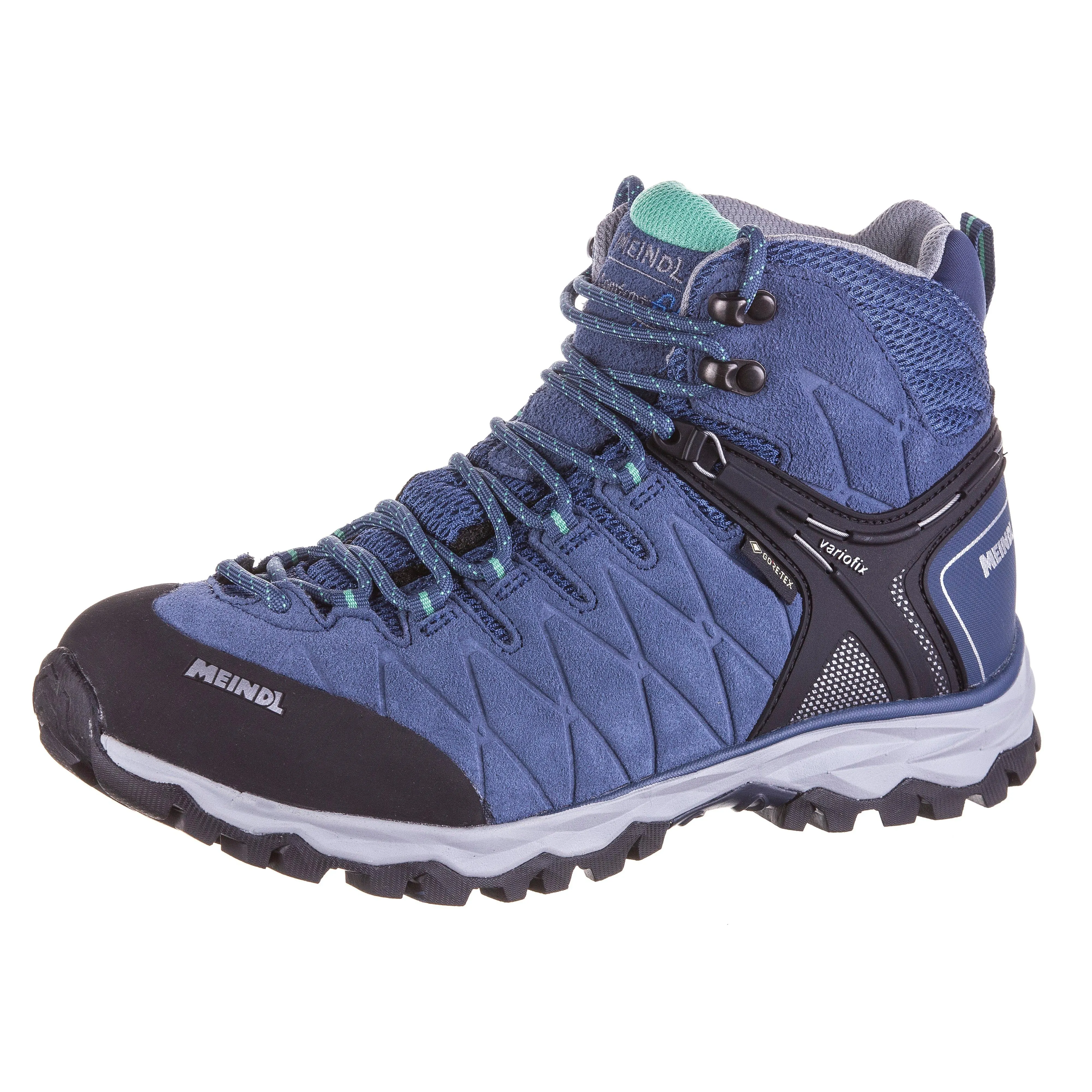 MEINDL Mondello Mid Wanderschuhe Damen jeans-türkis im Online Shop von kaufen