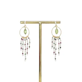 Peridot & Zoisite Gypsie earrings - Hanka In