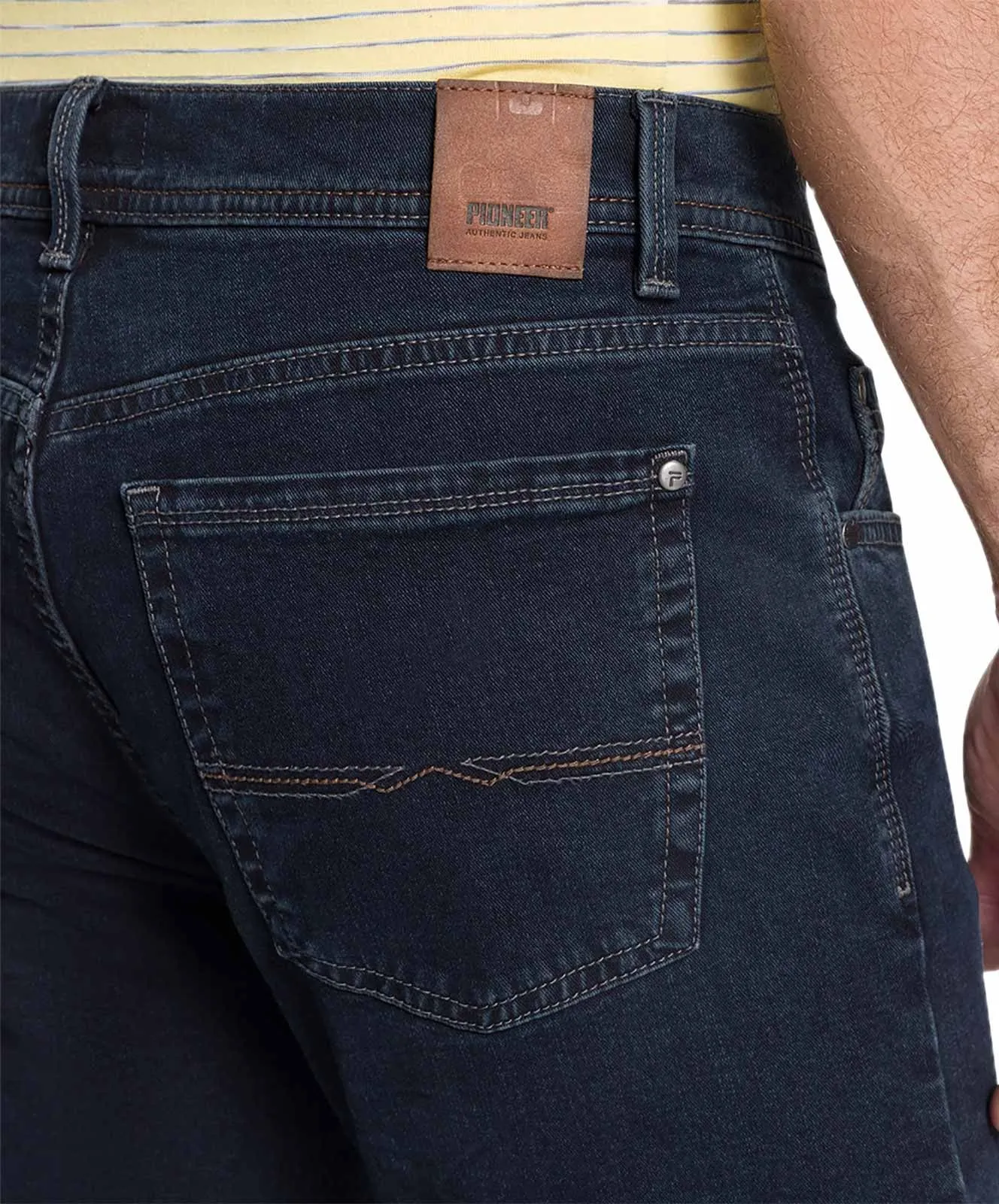 Pioneer Herren-Jeans Rando 1680 in Blue Black