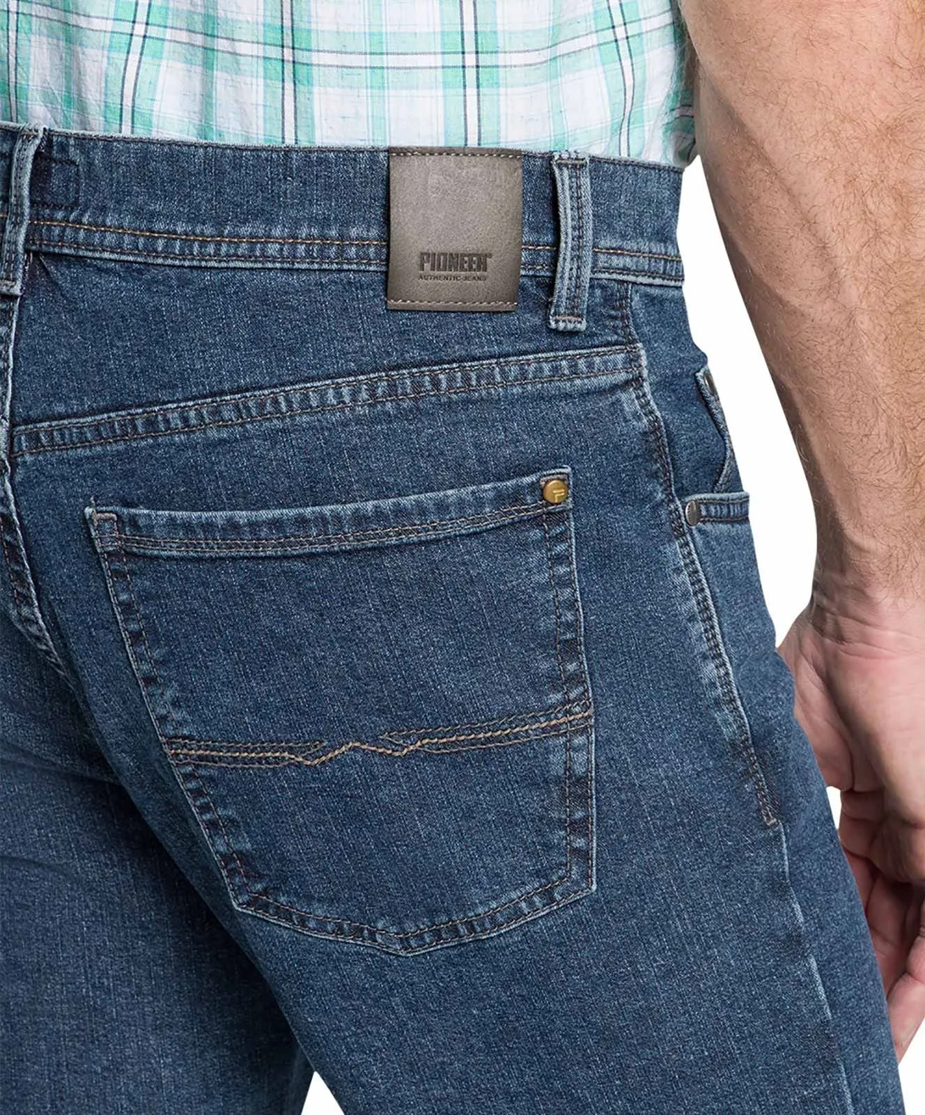 Pioneer Herren Jeans Rando 1680 in Stonewash