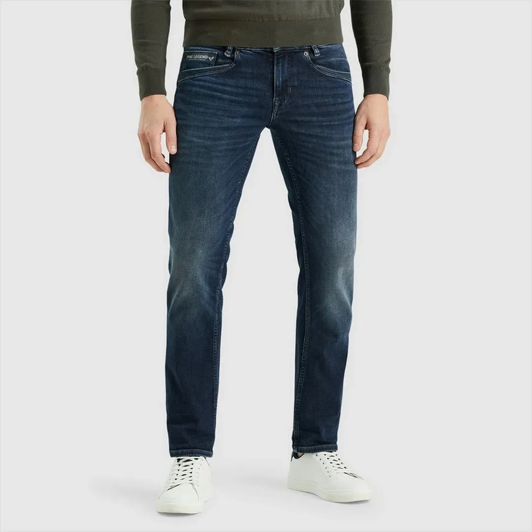 PME Legend Herren Jeans Hose Skyrak Horizon Regular Fit blau PTR720 DII