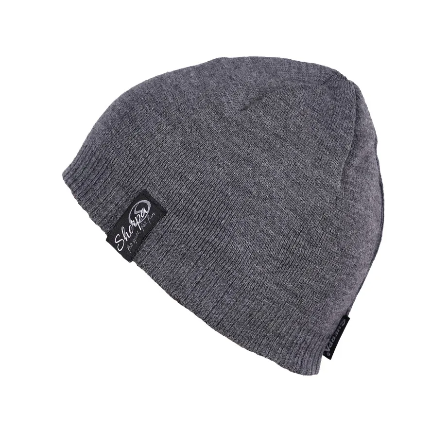 Sherpa-Mütze TAOS grau mel UNI