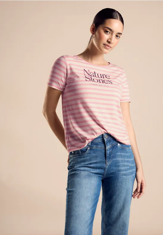 Street One T-Shirt mit Frontprint 