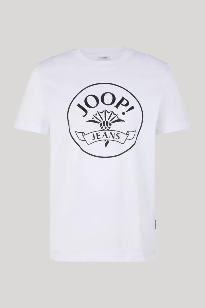 T-Shirt Aleko in Weiß