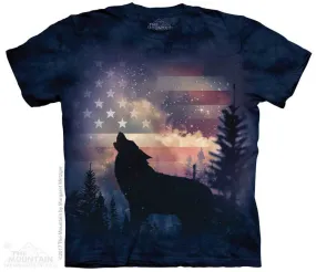 The Mountain T-Shirt - Patriotic Howl