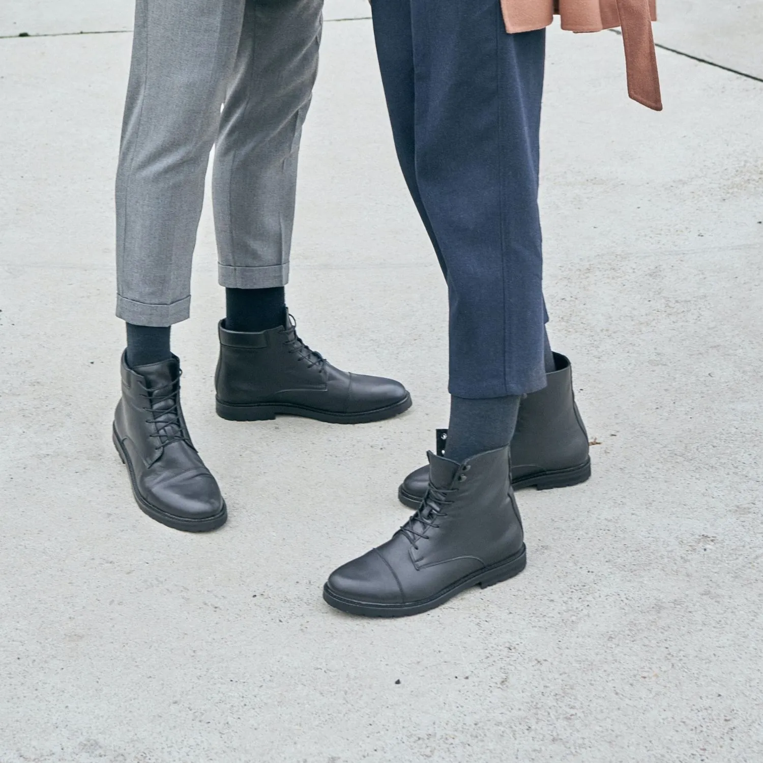 Vegane Boots in Schwarz - Damen I Herren I Unisex
